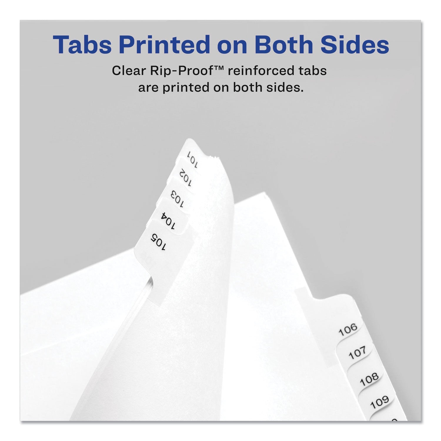Avery Preprinted Legal Exhibit Side Tab Index Dividers, Allstate Style, 26-Tab, Exhibit A to Exhibit Z, 11 x 8.5, White, 1 Set