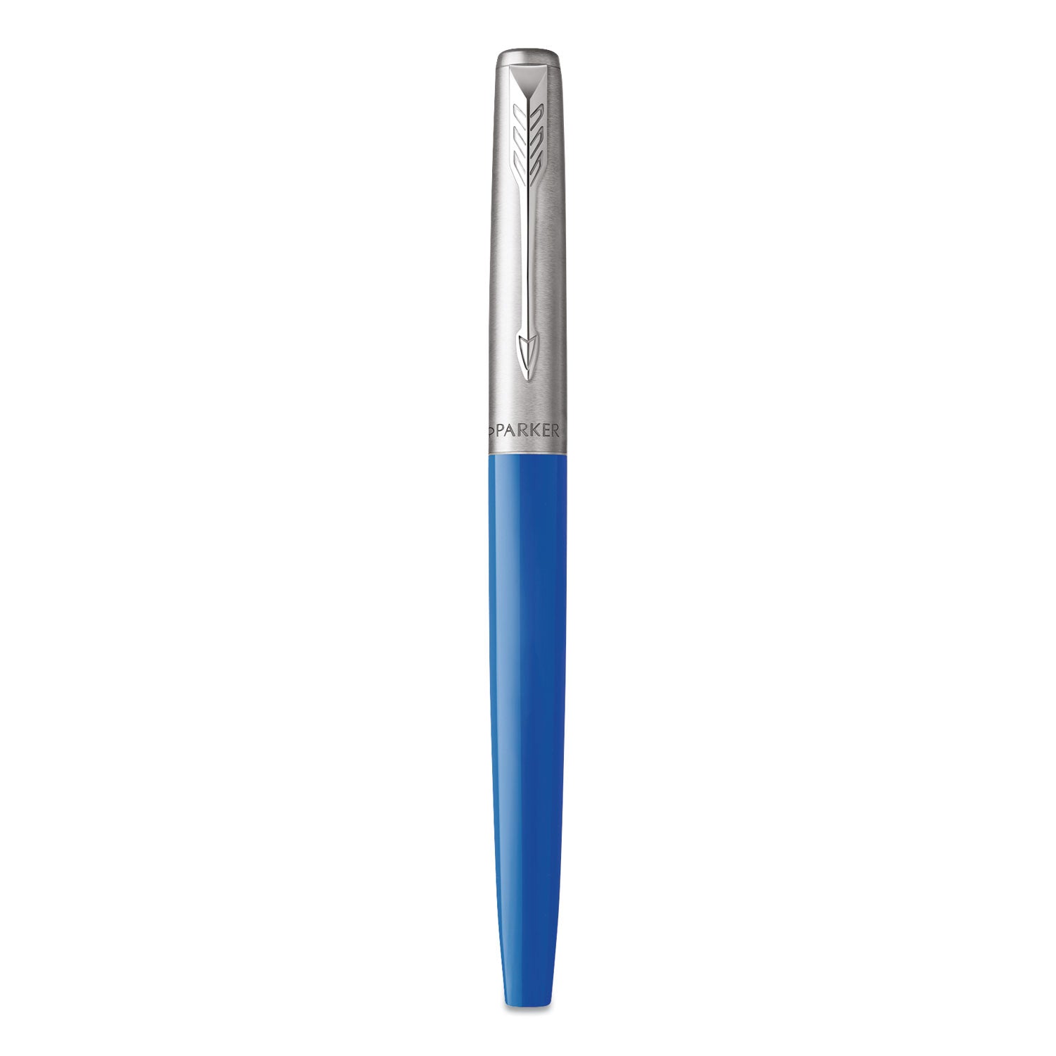 Parker Jotter Originals Roller Ball Pen, Stick, Fine 0.5 mm, Black Ink, Blue Barrel