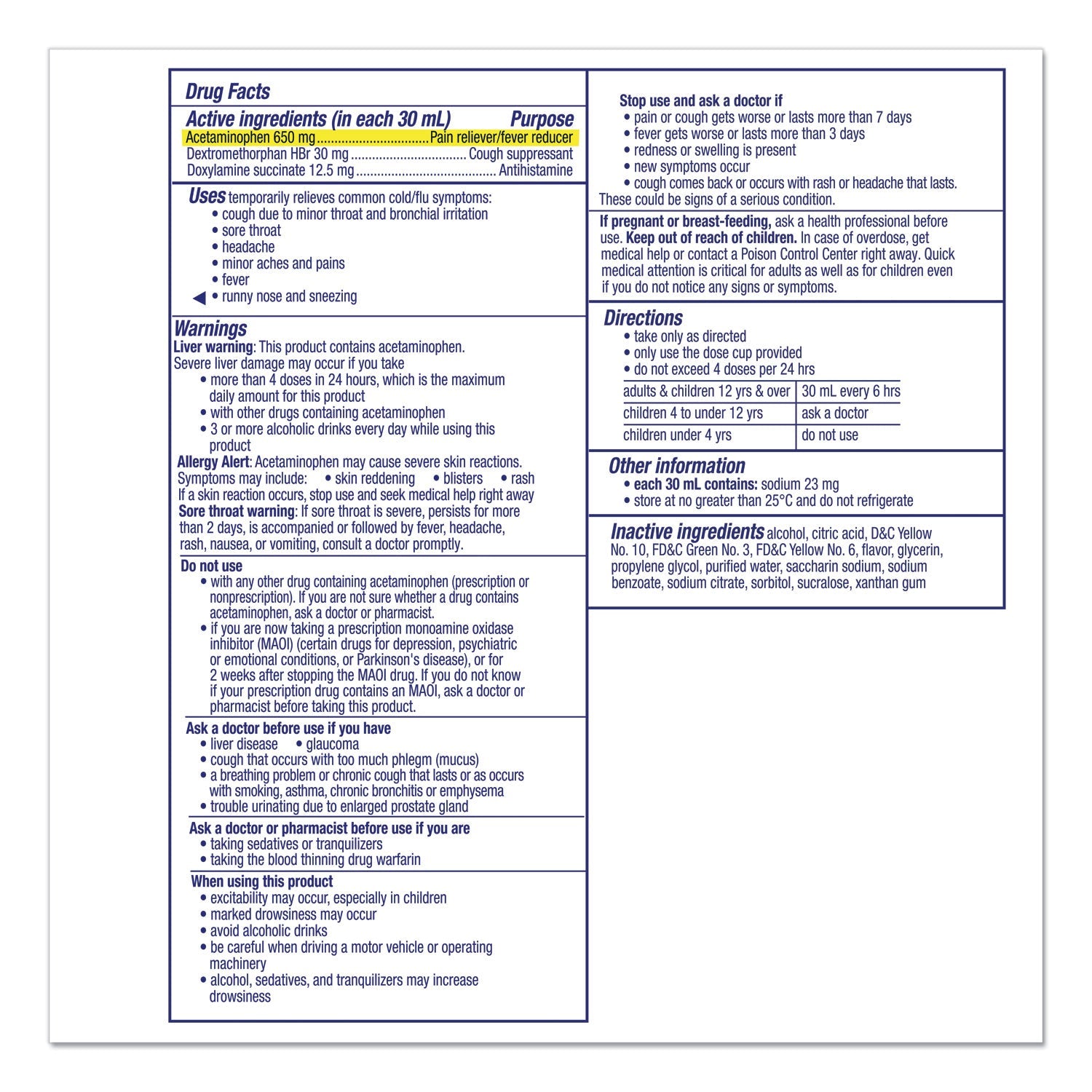 Vicks NyQuil Cold and Flu Nighttime Liquid, 12 oz Bottle