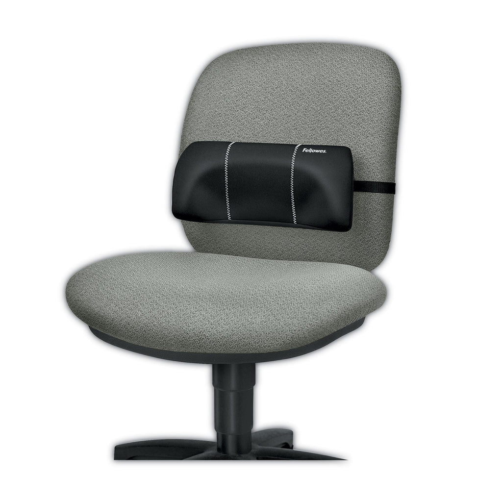 Fellowes Lumbar Back Support, 12 x 3.13 x 5.19, Black