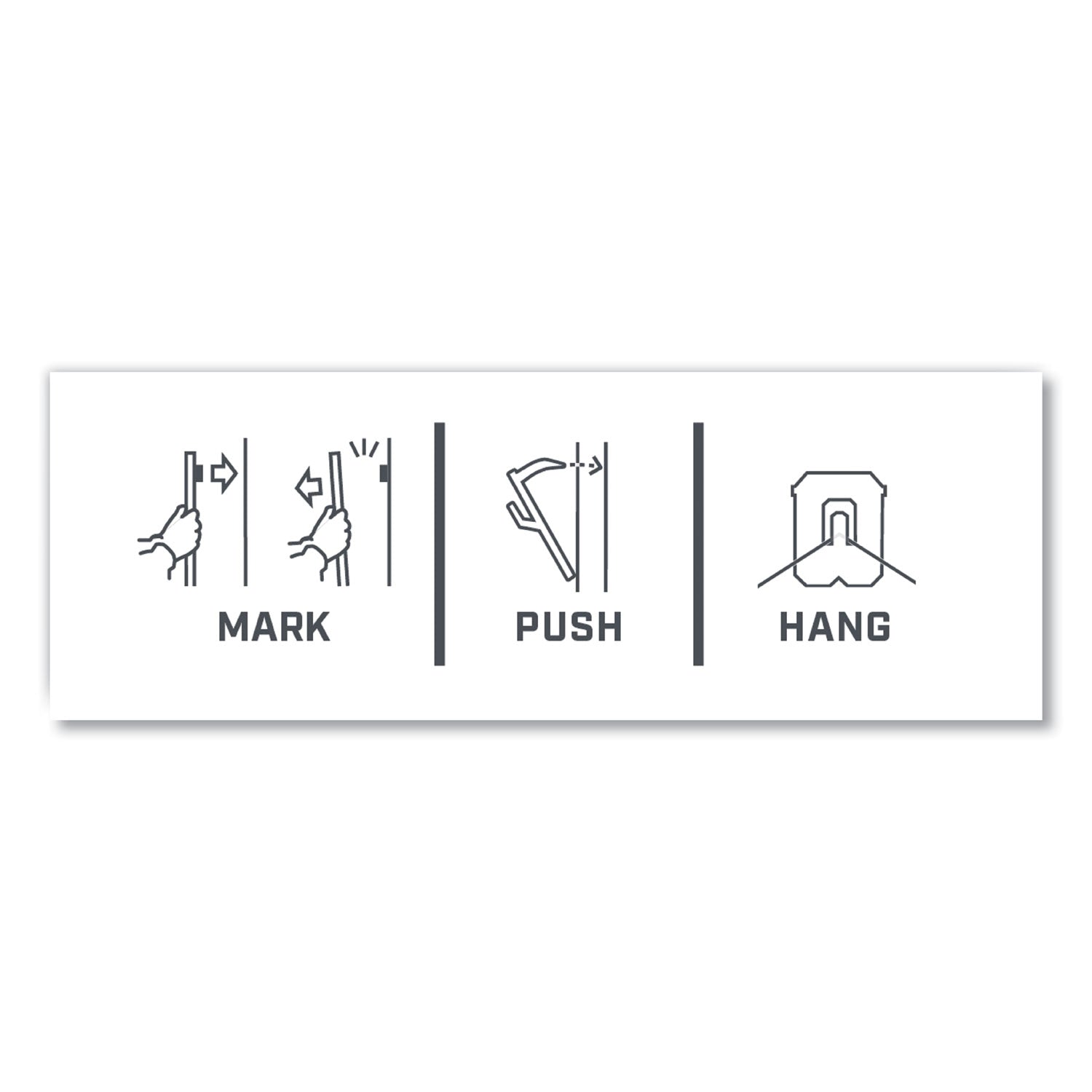 3M Claw Drywall Picture Hanger, Holds 15 lbs, 5 Hooks and 5 Spot Markers, Stainless Steel