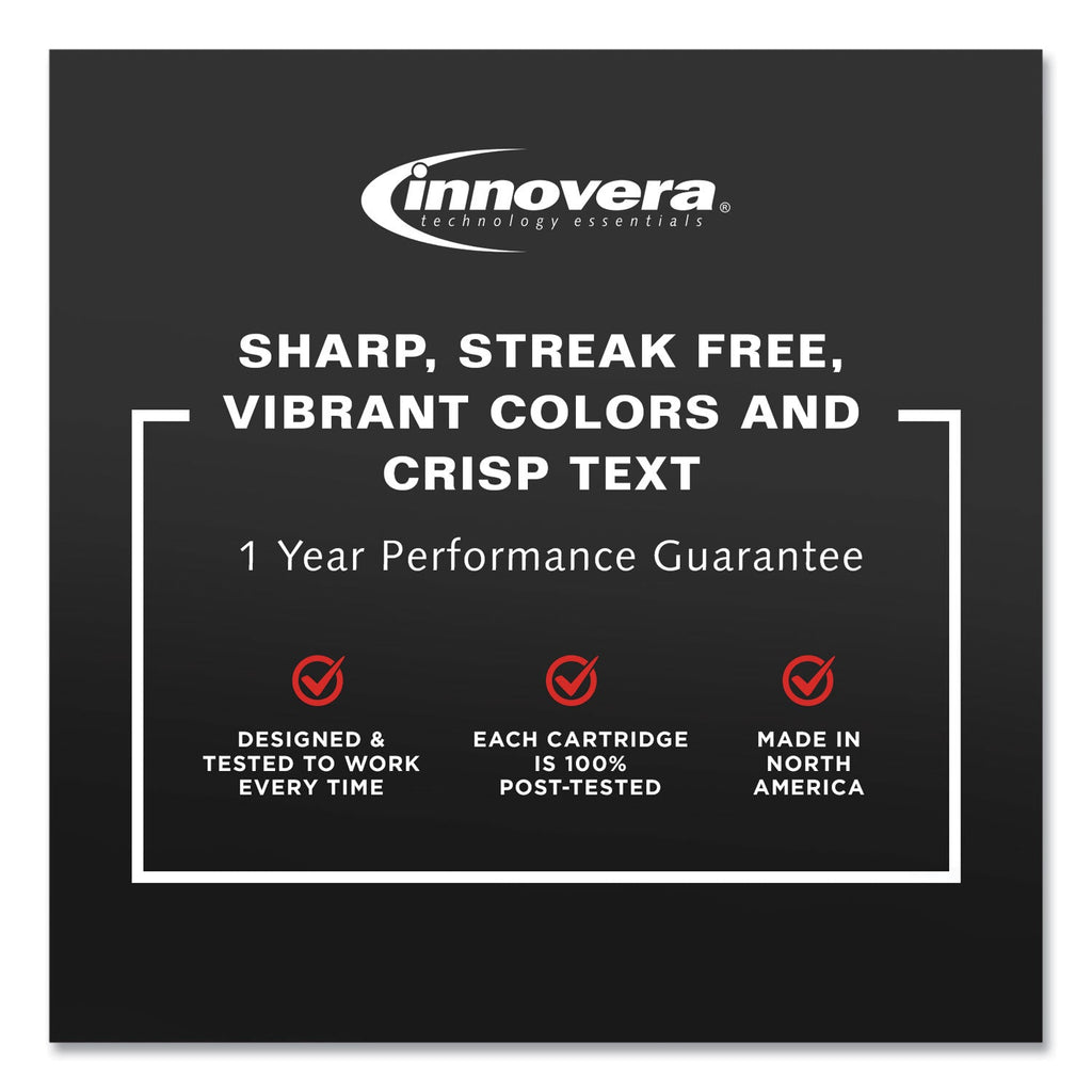 Innovera Remanufactured Black/Cyan/Magenta/Yellow High-Yield Ink, Replacement for 950XL/951 (C2P01FN), 300/700 Page-Yield