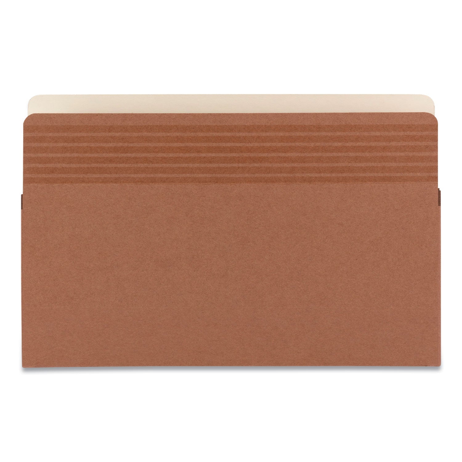Smead Easy Grip Pockets, 3.5" Expansion, Legal Size, Redrope, 25/Box