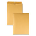 Quality Park Catalog Envelope, 20 lb Bond Weight Kraft, #10 1/2, Square Flap, Gummed Closure, 9 x 12, Brown Kraft, 250/Box