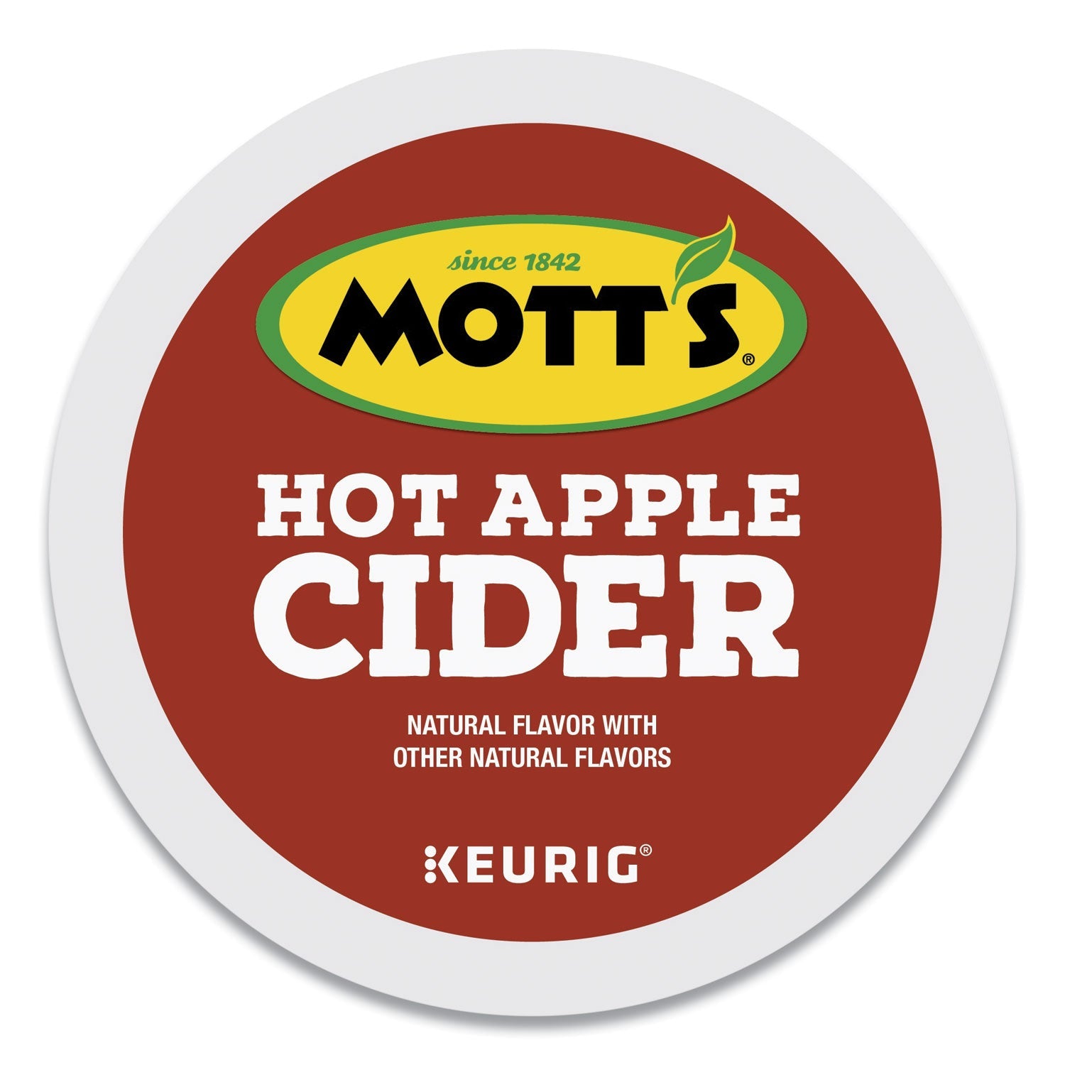 Mott's Hot Apple Cider K-Cup Pods, 1 oz K-Cup Pod, 24/Box