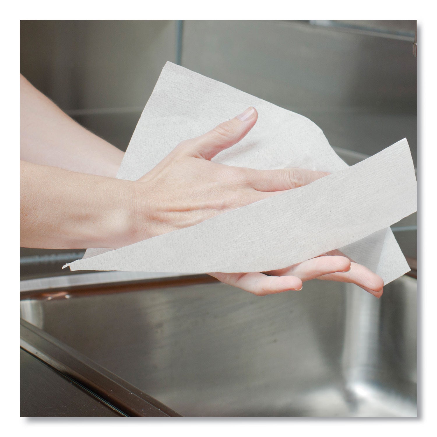 Scott Essential Multi-Fold Towels 100% Recycled, 9.2  x 9.4, White, 250/Pack, 16 Pack/Carton