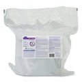 Diversey Oxivir TB Disinfectant Wipes Refill, 11 x 12, Unscented, White, 160 Wipes/Refill Pouch, 4 Refill Pouches/Carton