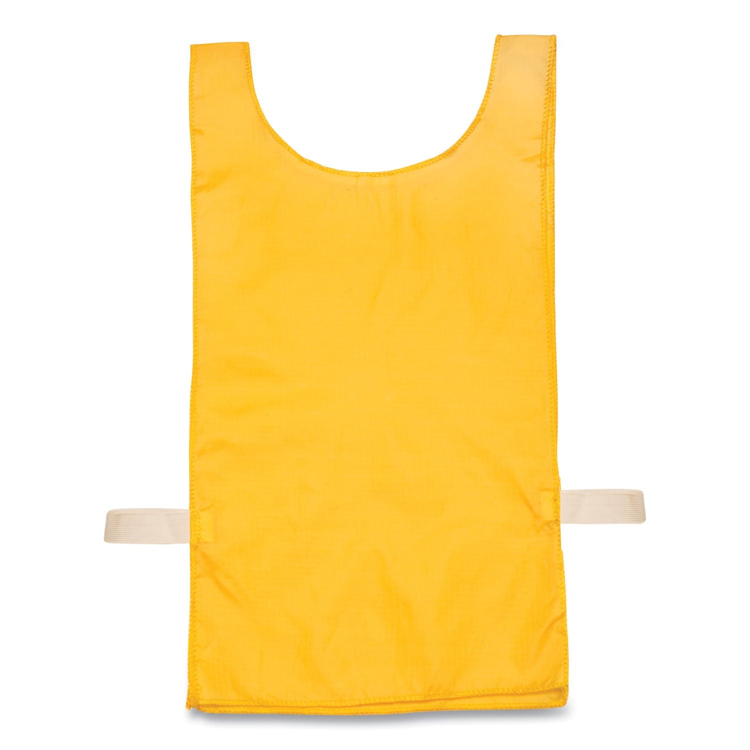 Champion Sports Heavyweight Pinnies, Nylon, One Size, Gold, 1/Dozen