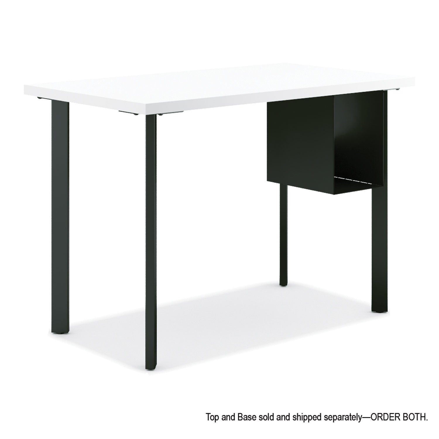 HON Coze Worksurface, Rectangular, 42w x 24d, Designer White