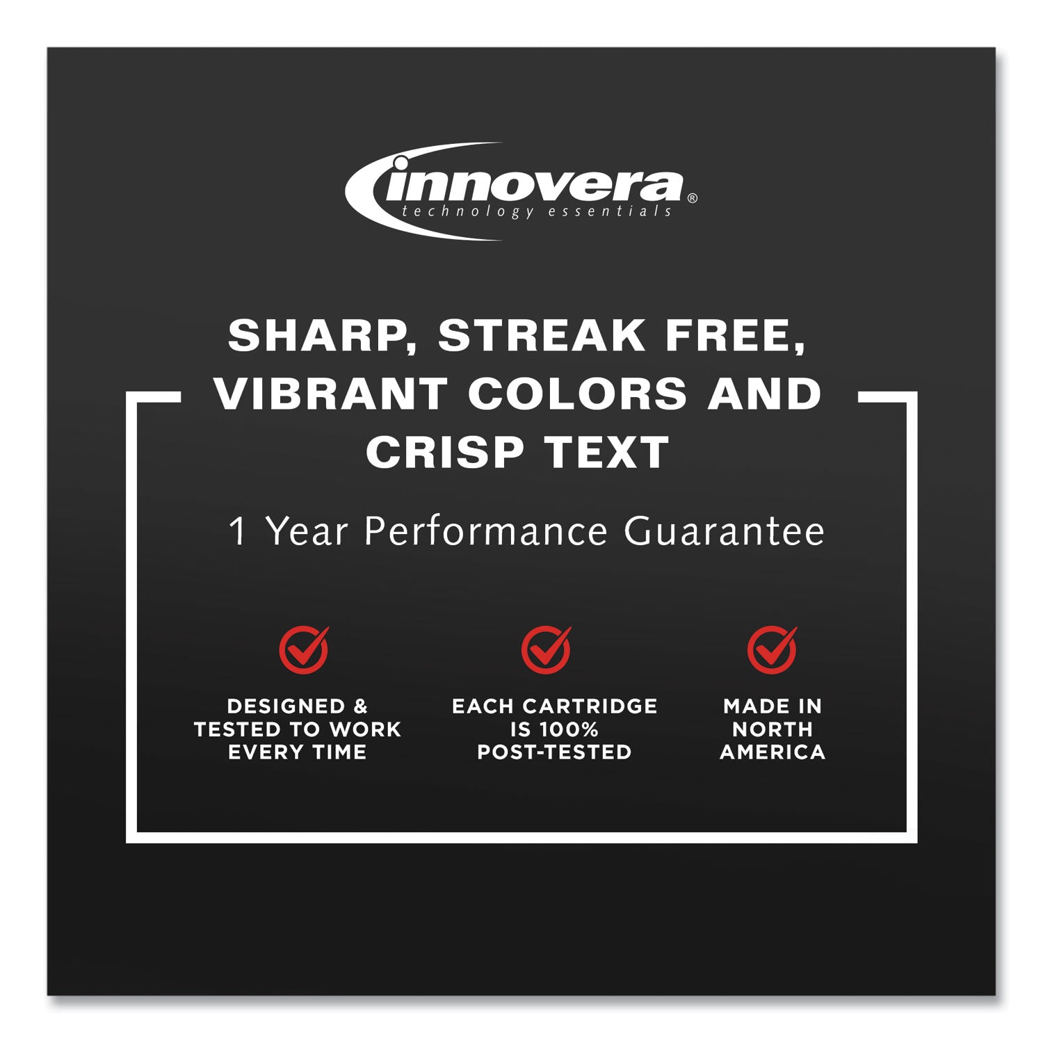 Innovera Compatible Black Ink, Replacement for LC3011BK, 200 Page-Yield