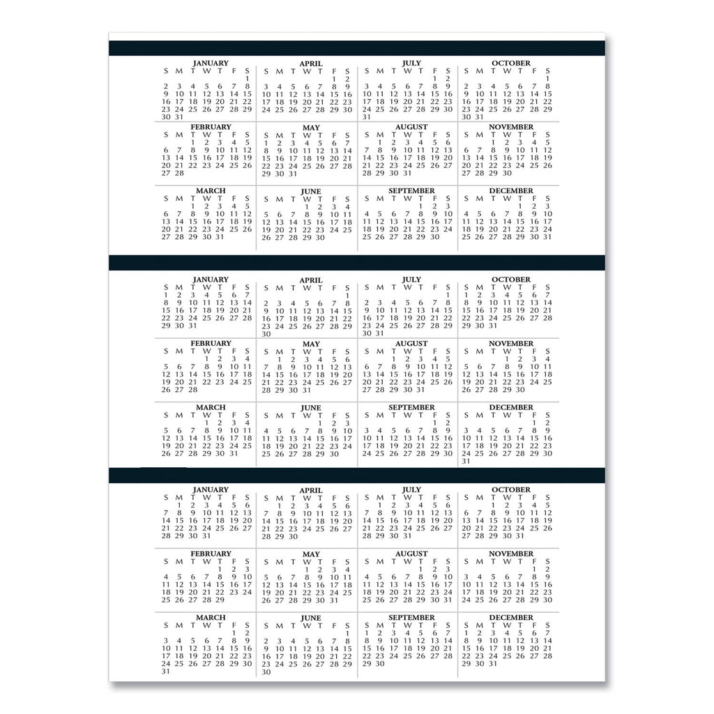 House of Doolittle Executive Series Four-Person Group Practice Daily Appointment Book, 11 x 8.5, Black Hard Cover, 12-Month (Jan to Dec): 2023