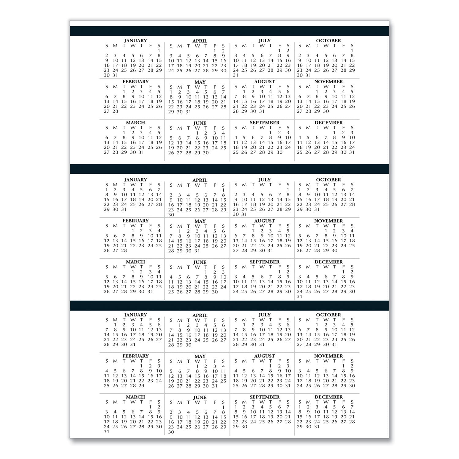 House of Doolittle Eight-Person Group Practice Daily Appointment Book, 11 x 8.5, Black Cover, 12-Month (Jan to Dec): 2023