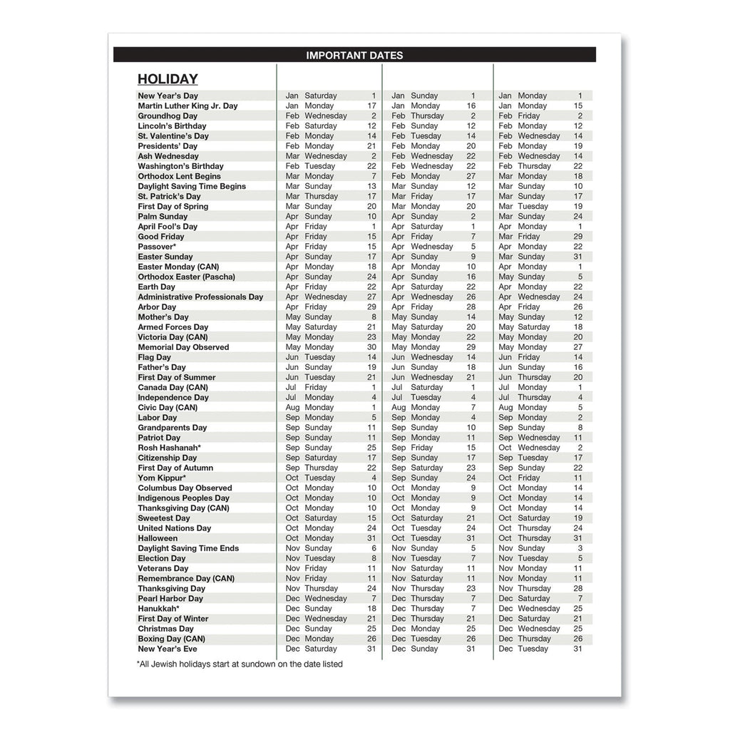 House of Doolittle Recycled Professional Weekly Planner, 15-Minute Appts, 11 x 8.5, Black Wirebound Soft Cover, 12-Month (Aug-July): 2022-2023