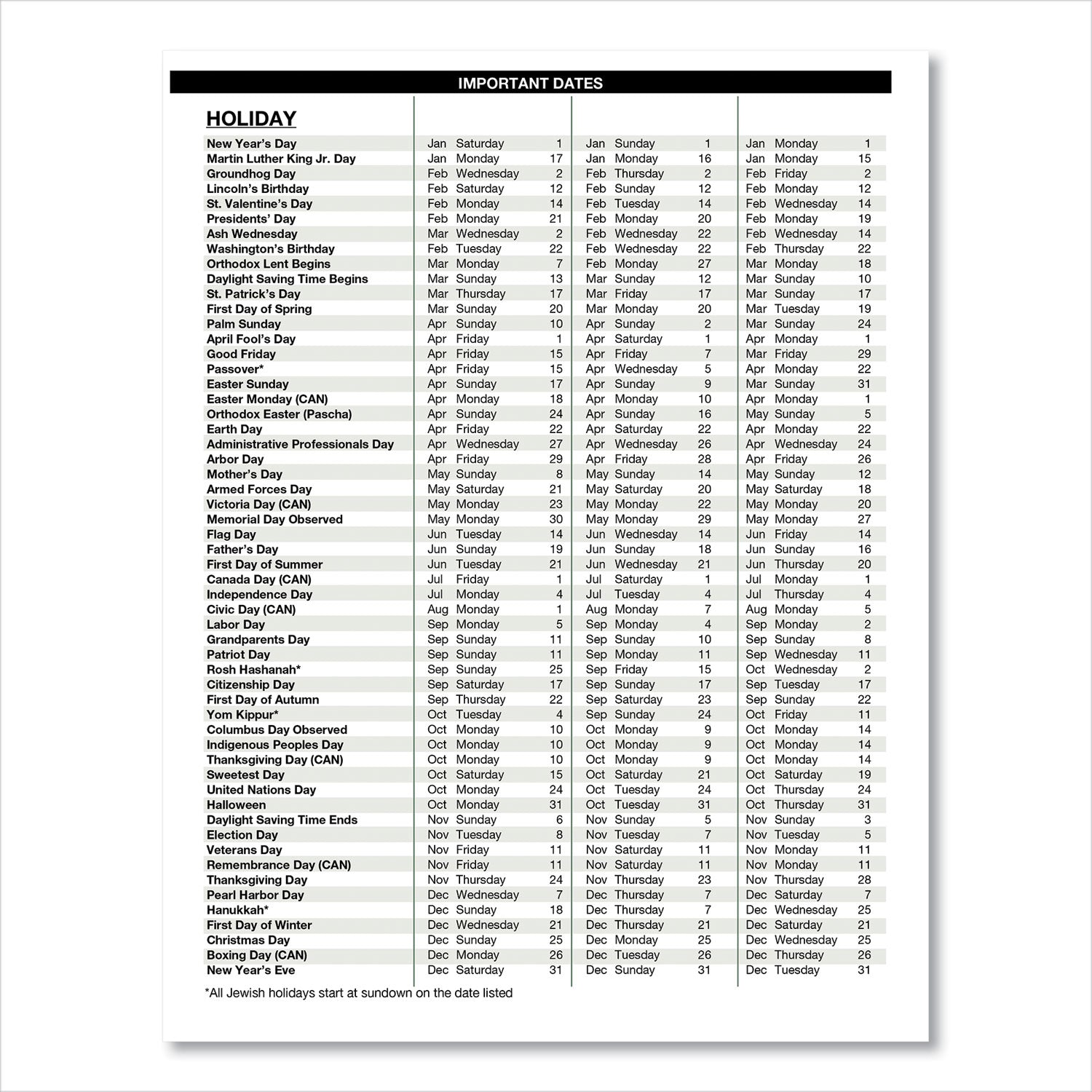 House of Doolittle Recycled Professional Weekly Planner, 15-Minute Appts, 11 x 8.5, Black Wirebound Soft Cover, 12-Month (Jan to Dec): 2023