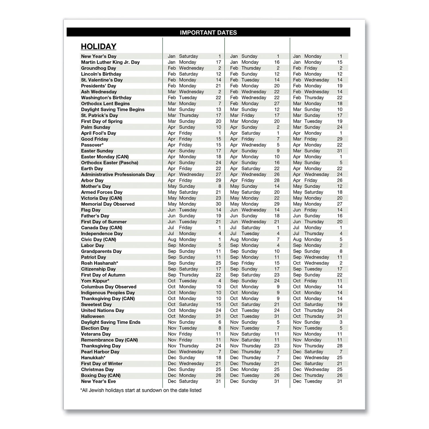 House of Doolittle Eight-Person Group Practice Daily Appointment Book, 11 x 8.5, Black Cover, 12-Month (Jan to Dec): 2023