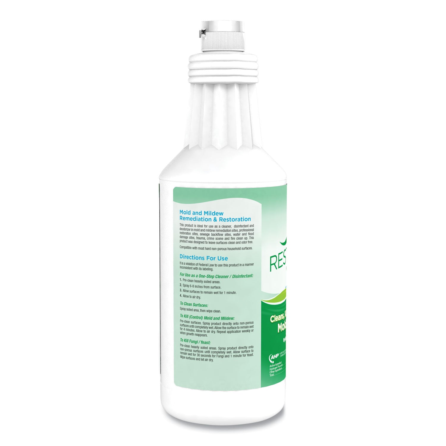 Diversey Restorox One Step Disinfectant Cleaner and Deodorizer, 32 oz Bottle, 12/Carton