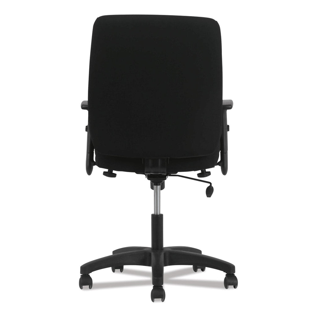 HON Network Mid-Back Task Chair, Supports Up to 250 lb, 18.3" to 22.8" Seat Height, Black