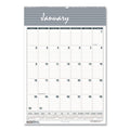House of Doolittle Bar Harbor Recycled Wirebound Monthly Wall Calendar, 22 x 31.25, White/Blue/Gray Sheets, 12-Month (Jan-Dec): 2023