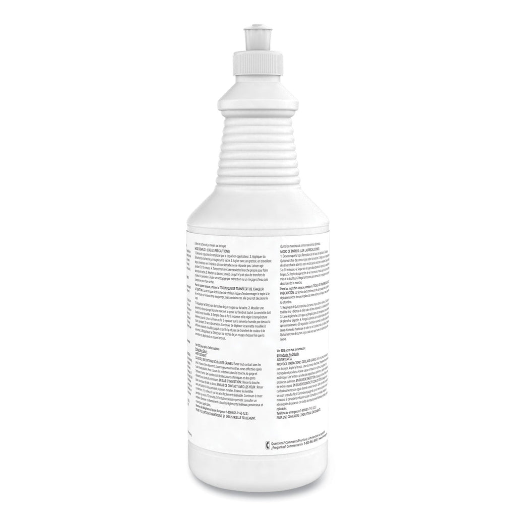Diversey Red Juice Stain Remover, 32 oz Bottle, 6 Bottles/Carton