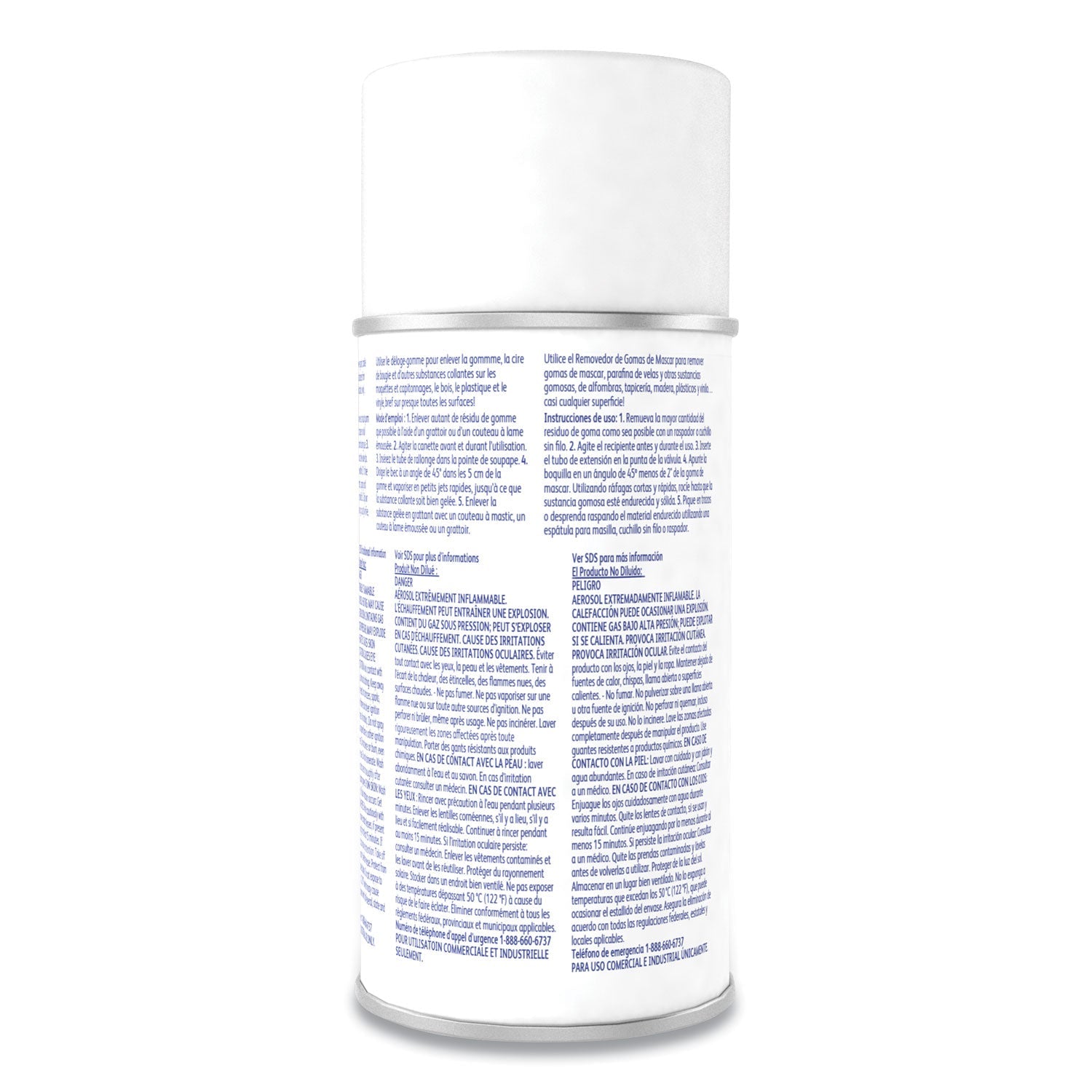 Diversey Gum Remover, 6.5 oz Aerosol Spray Can, 12/Carton