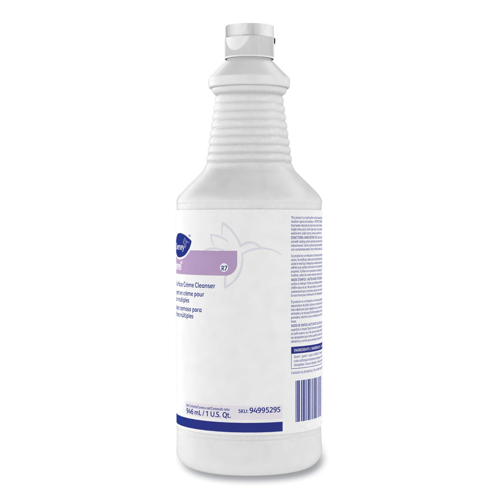 Diversey Emerel Multi-Surface Creme Cleanser, Fresh Scent, 32 oz Bottle, 12/Carton