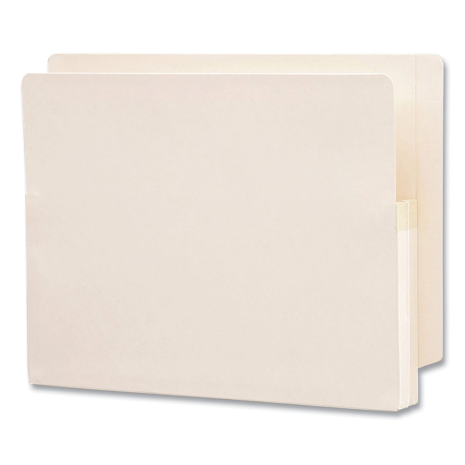 Smead Manila End Tab File Pockets, 1.75" Expansion, Letter Size, Manila, 25/Box