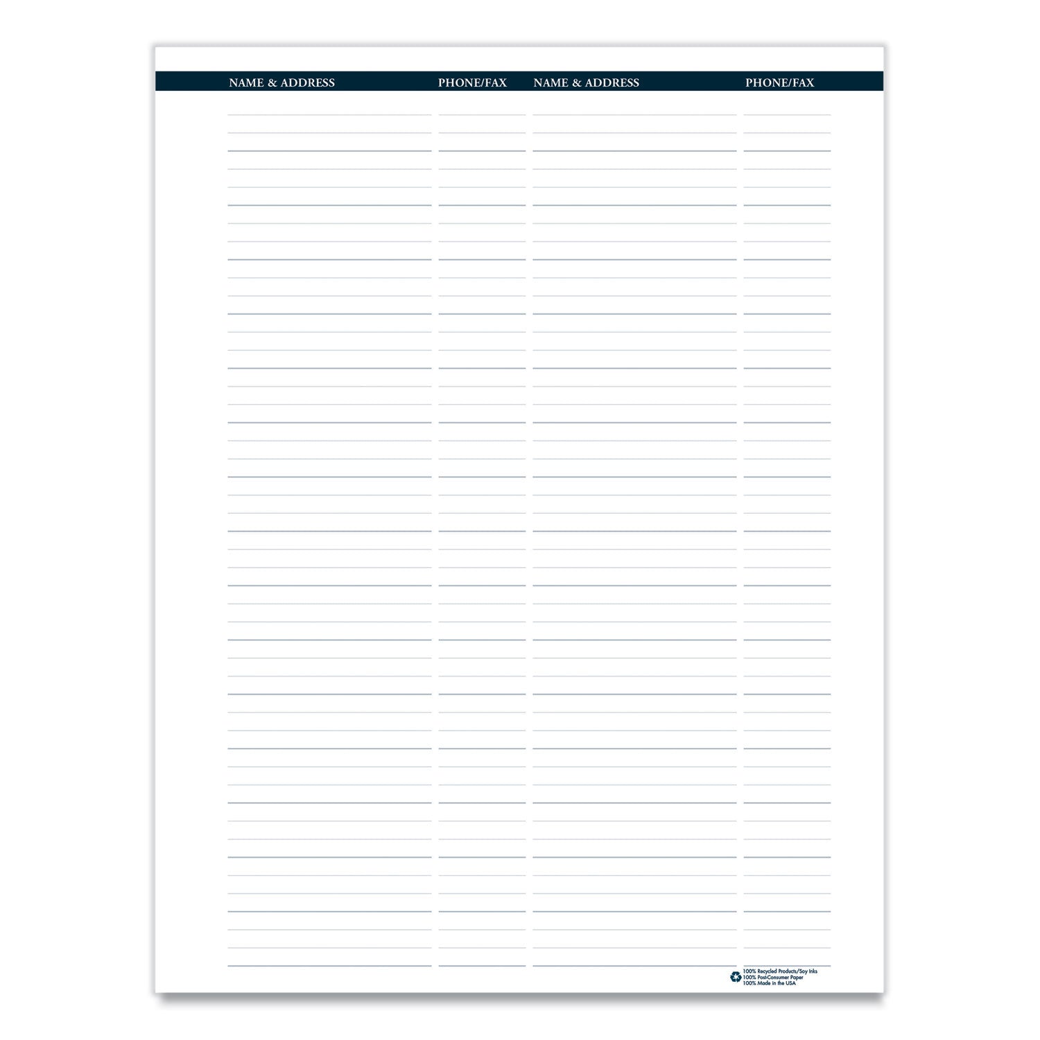 House of Doolittle Recycled Monthly Weekly 7 Day Planner, 8.75 x 6.88, Black Cover, 12-Month (Jan to Dec): 2023
