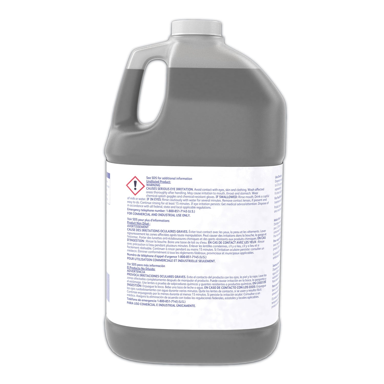 Diversey Suma Star D1 Hand Dishwashing Detergent, Unscented, 1 gal Bottle, 4/Carton
