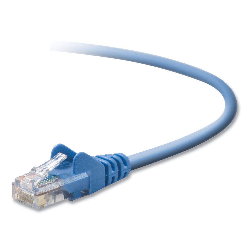 Belkin CAT6 UTP Computer Patch Cable, 25 ft, Blue