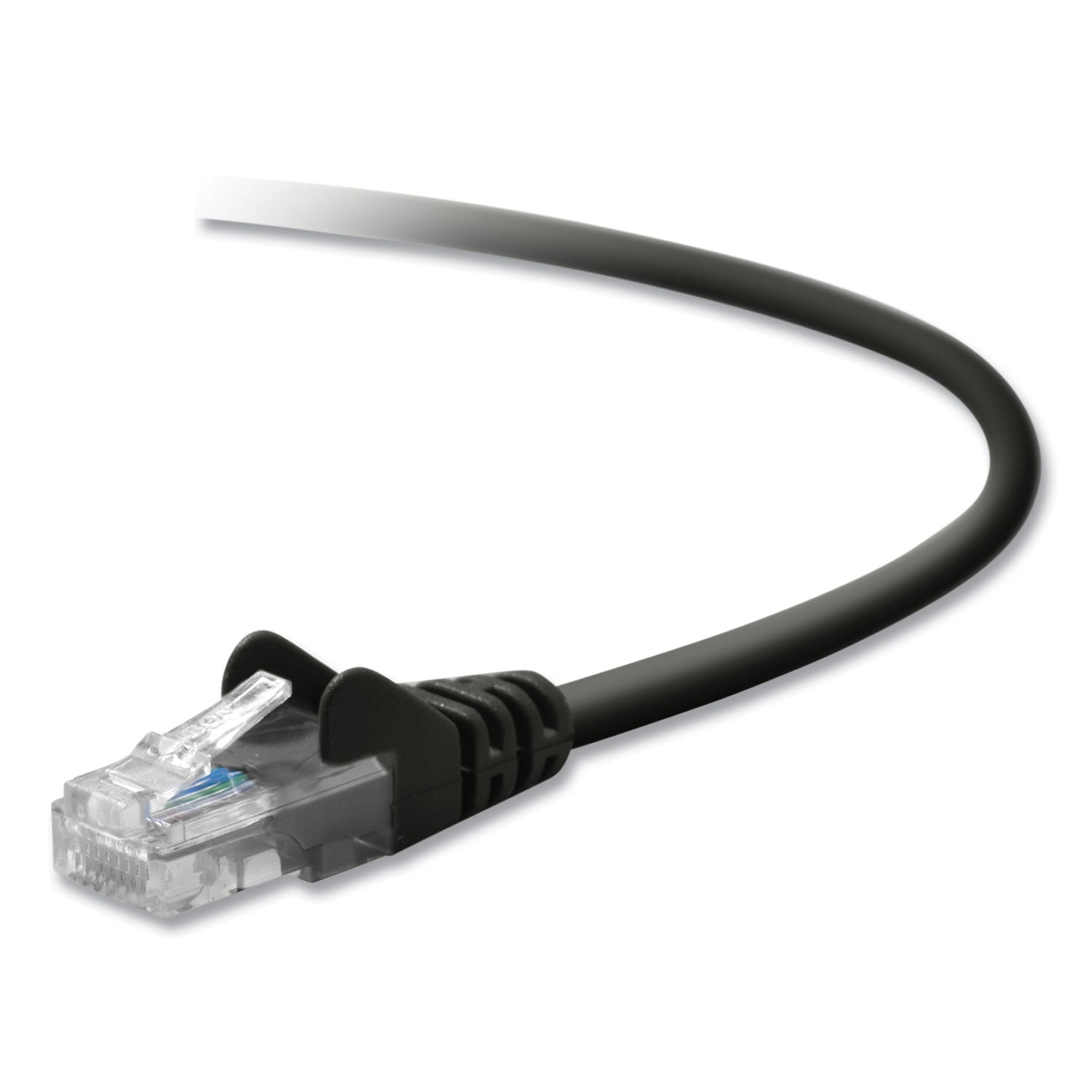 Belkin CAT5e Snagless Patch Cable, 10 ft, Black