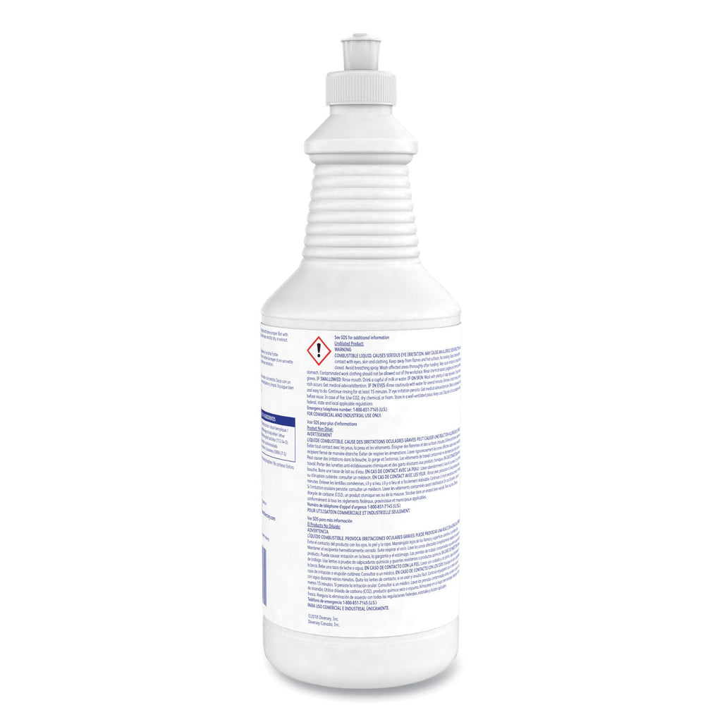 Diversey Citrus Express Gel Spotter, Citrus Scent, 32 oz Squeeze Bottle, 6/Carton