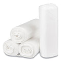 Inteplast Group Low-Density Commercial Can Liners, 45 gal, 0.8 mil, 40" x 46", Natural, 25 Bags/Roll, 4 Rolls/Carton