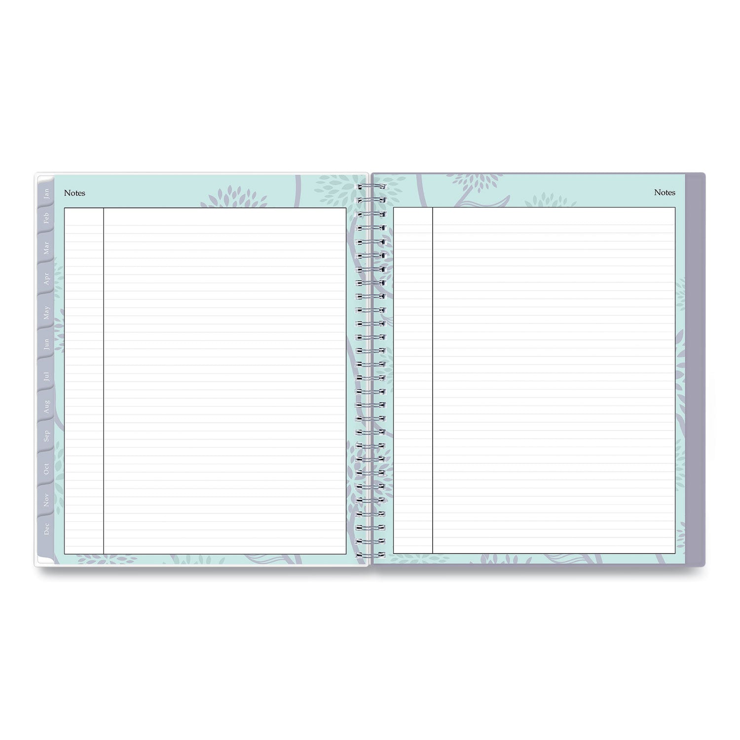 Blue Sky Rue Du Flore Monthly Planner, Rue Du Flore Artwork, 10 x 8, Jade/Lavender Cover, 12-Month (Jan to Dec): 2023