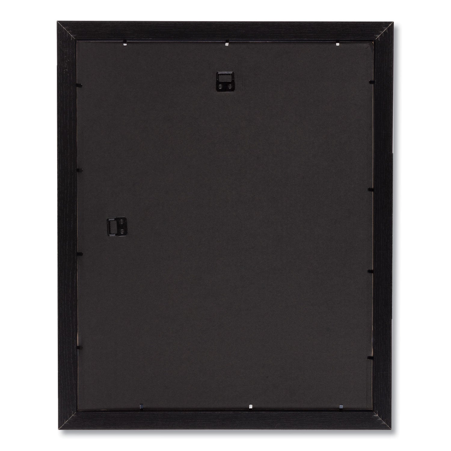 DAX Black Solid Wood Poster Frames with Plastic Window, Wide Profile, 16 x 20