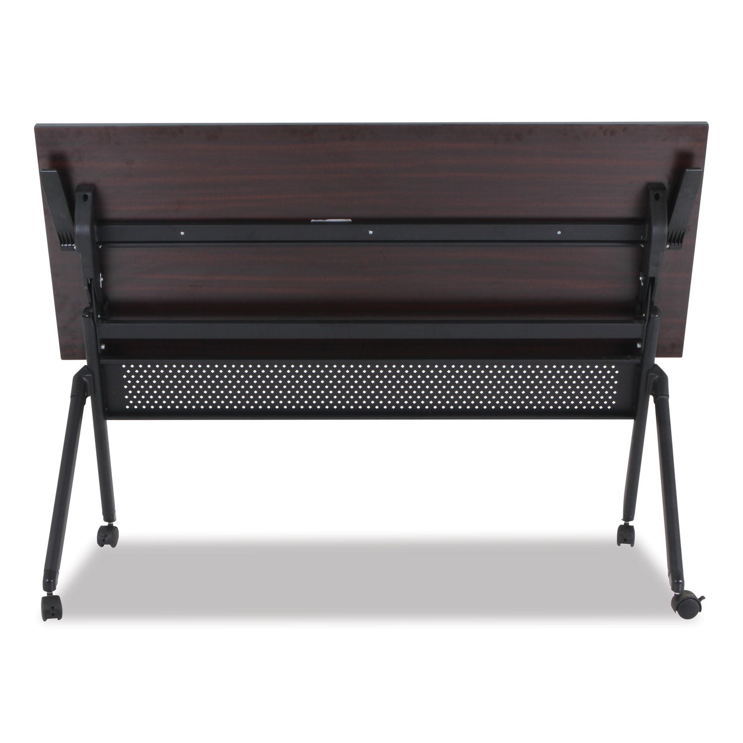 Alera Reversible Laminate Table Top, Rectangular, 59.5w x 23.63,Medium Cherry/Mahogany