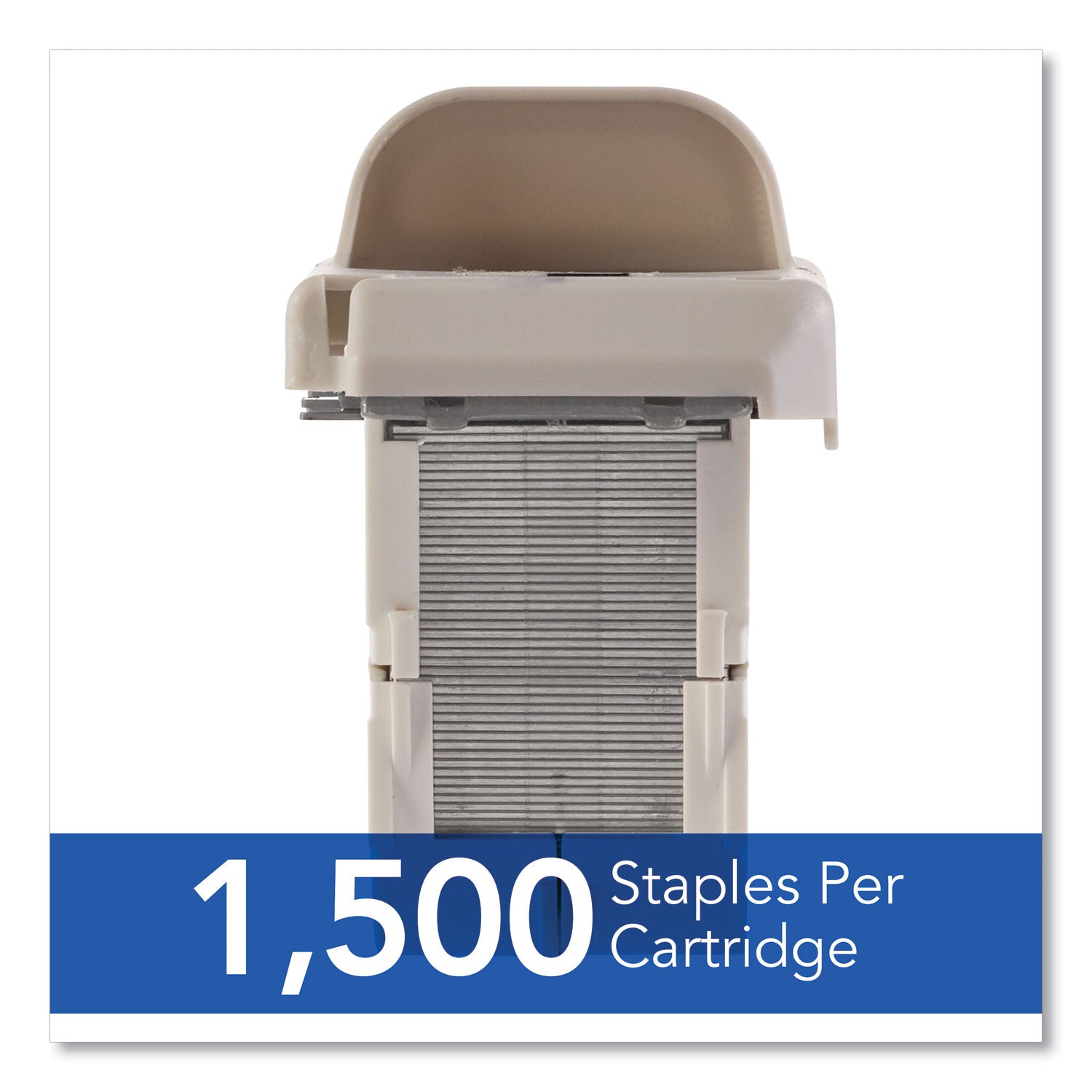 Swingline Desktop Electric Stapler Cartridge, 0.25" Leg, 0.5" Crown, Steel, 1,500/Cartridge, 2 Cartridges/Box, 3000/Box