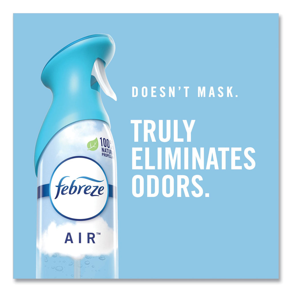 Febreze AIR, Spring and Renewal, 8.8 oz Aerosol, Spray, 6/Carton