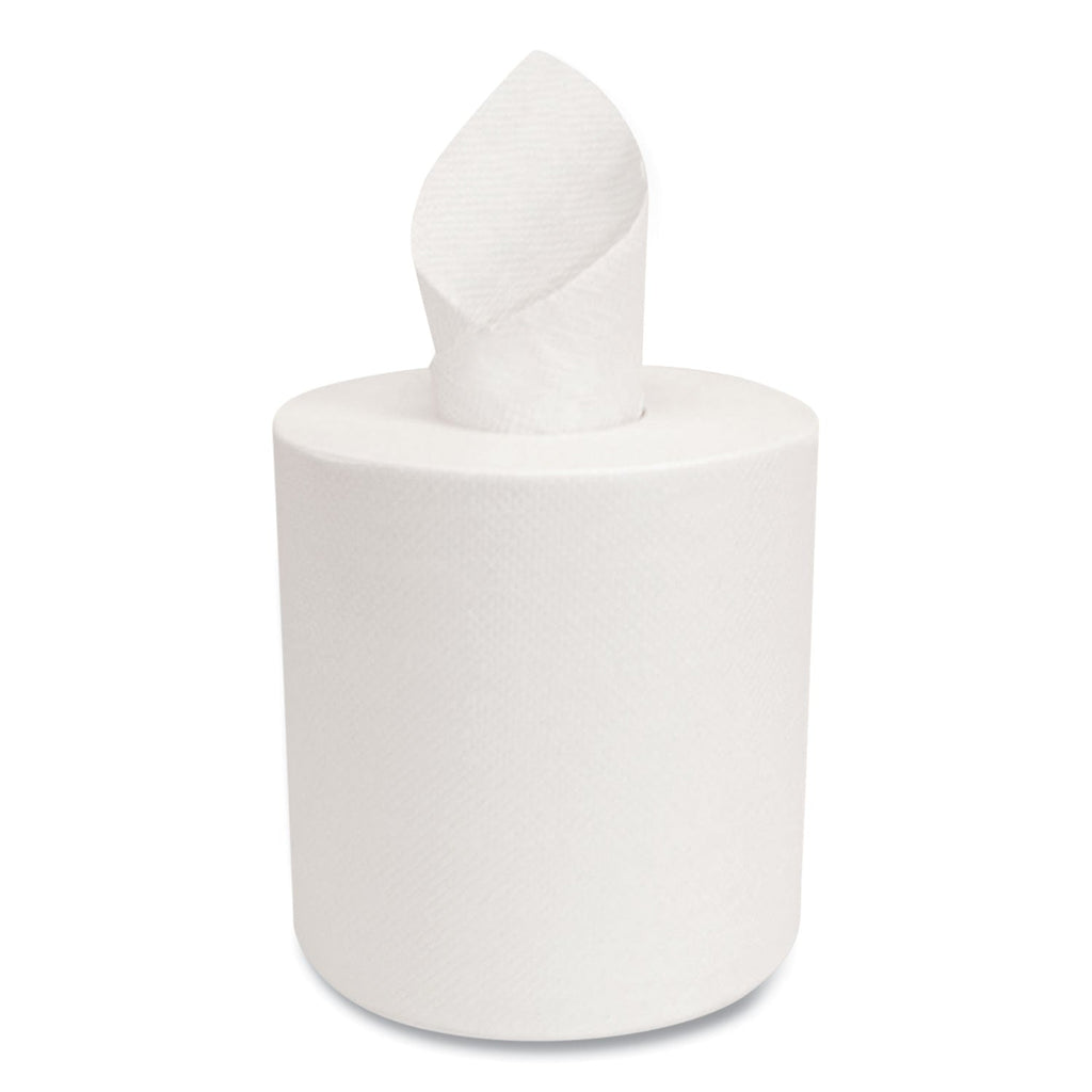 Morcon Tissue Morsoft Center-Pull Roll Towels, 2-Ply, 6.9" dia, White, 600 Sheets/Roll, 6 Rolls/Carton