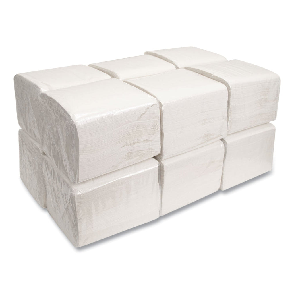 Morcon Tissue Morsoft Dinner Napkins, 1-Ply, 16 x 16, White, 250/Pack, 12 Packs/Carton