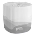 Georgia Pacific Pacific Blue Basic Bathroom Tissue, Septic Safe, 2-Ply, White, 550 Sheets/Roll, 80 Rolls/Carton