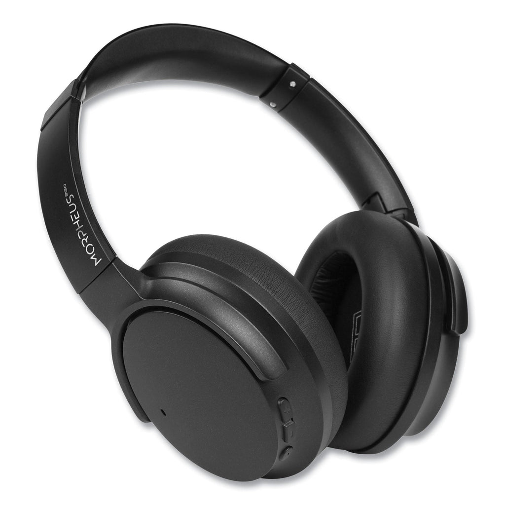 Morpheus 360 ECLIPSE 360 ANC Wireless Noise Cancelling Headphones, 4 ft Cord, Black