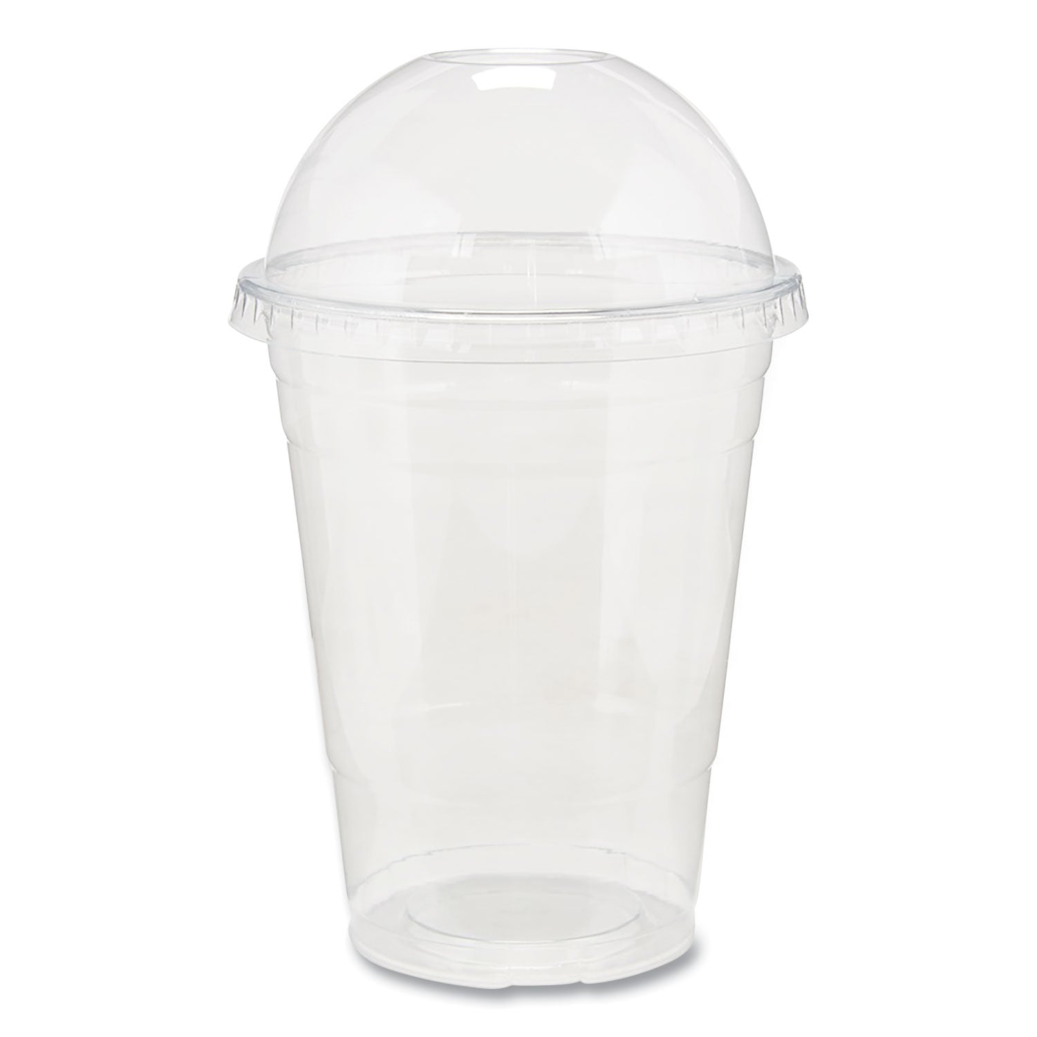 Dixie Clear Plastic PETE Cups, 16 oz, 25/Sleeve, 20 Sleeves/Carton