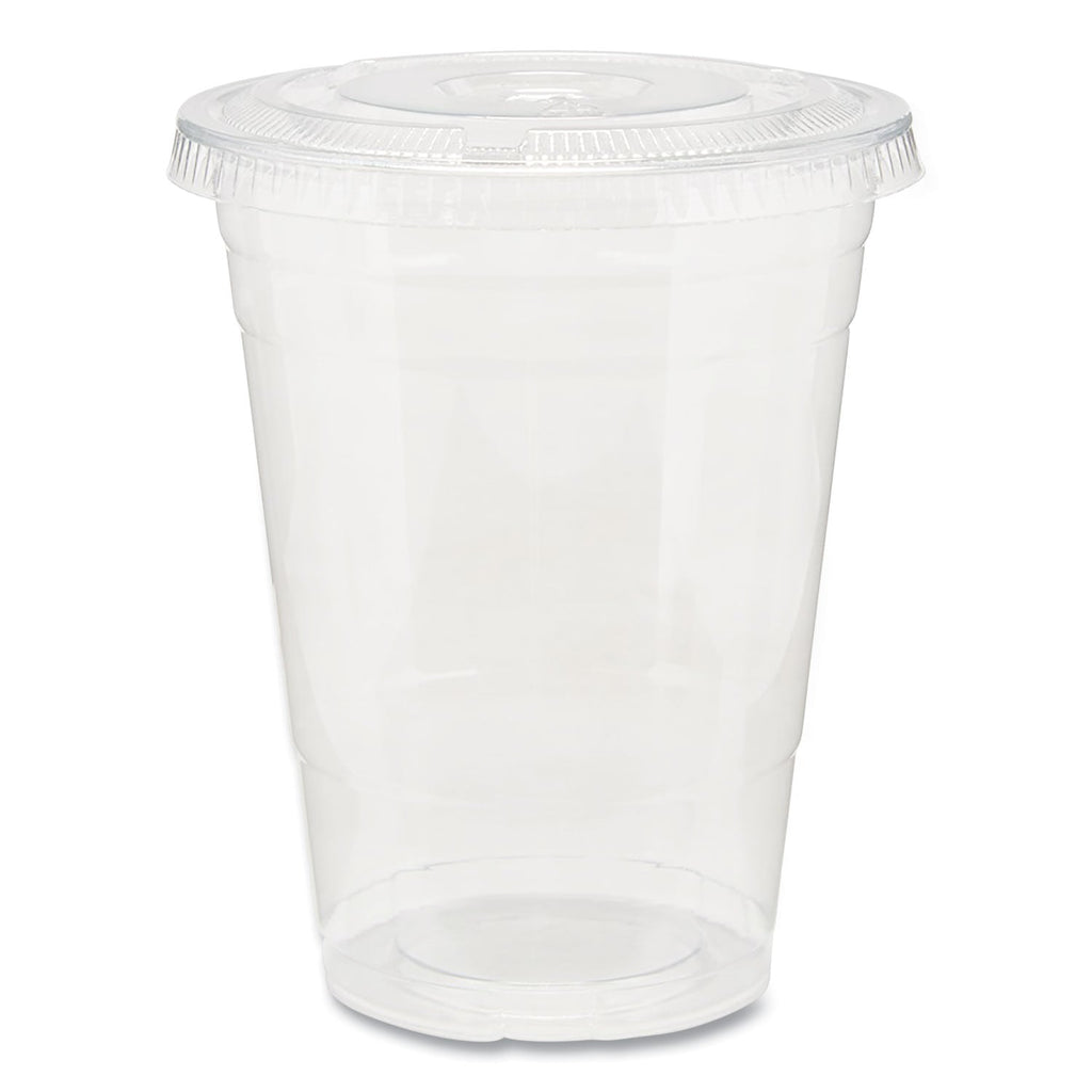 Dixie Clear Plastic PETE Cups, 16 oz, 25/Sleeve, 20 Sleeves/Carton