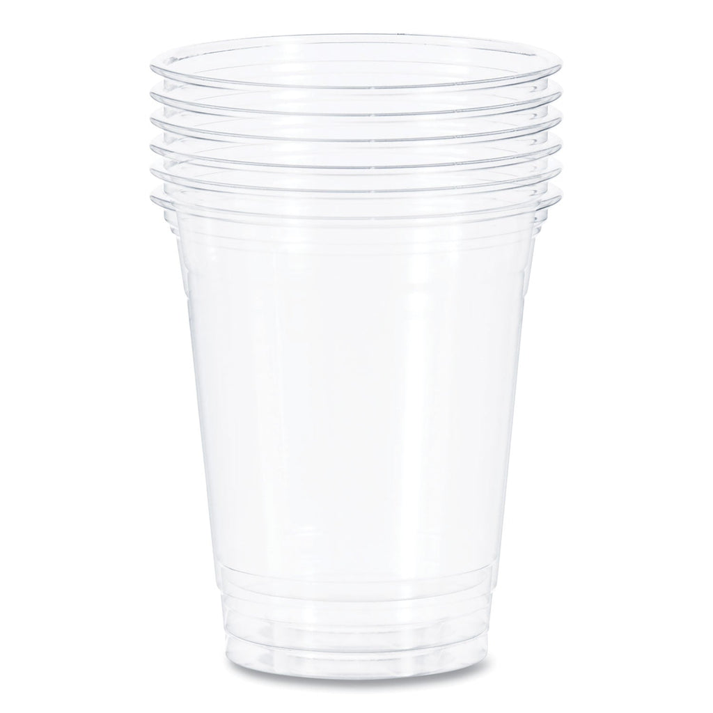 Dart Ultra Clear PET Cups, 10 oz, Tall, 50/Bag, 20 Bags/Carton
