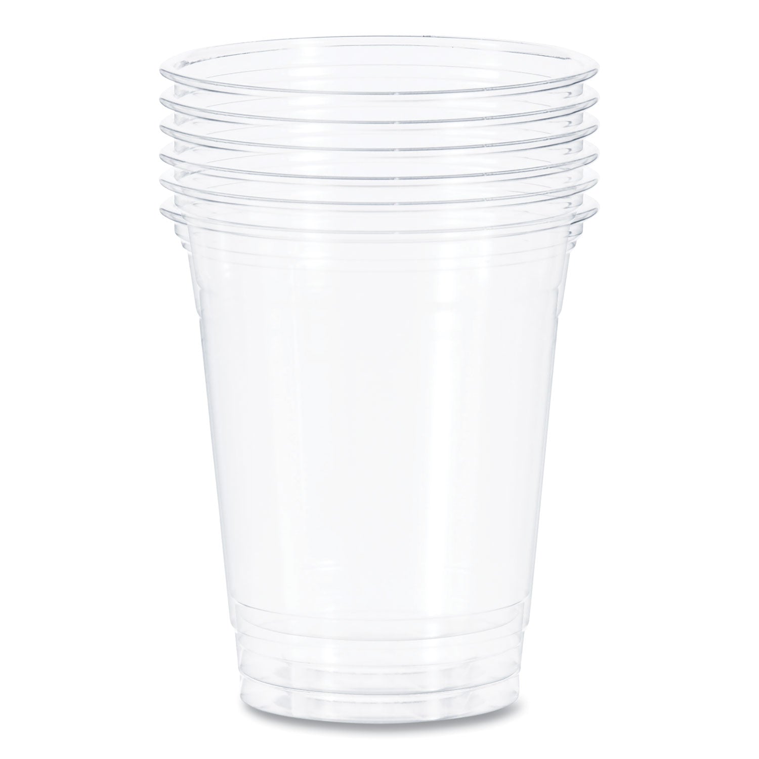 Dart Ultra Clear PET Cups, 10 oz, Tall, 50/Bag, 20 Bags/Carton
