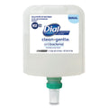Dial Clean+Gentle Antibacterial Foaming Hand Wash Refill for Dial 1700 Dispenser, Fragrance Free, 1.7 L, 3/Carton