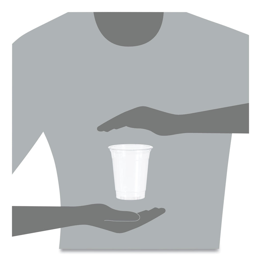 Dart Ultra Clear PET Cups, 12 oz to 14 oz, Practical Fill, 50/Bag, 20 Bags/Carton