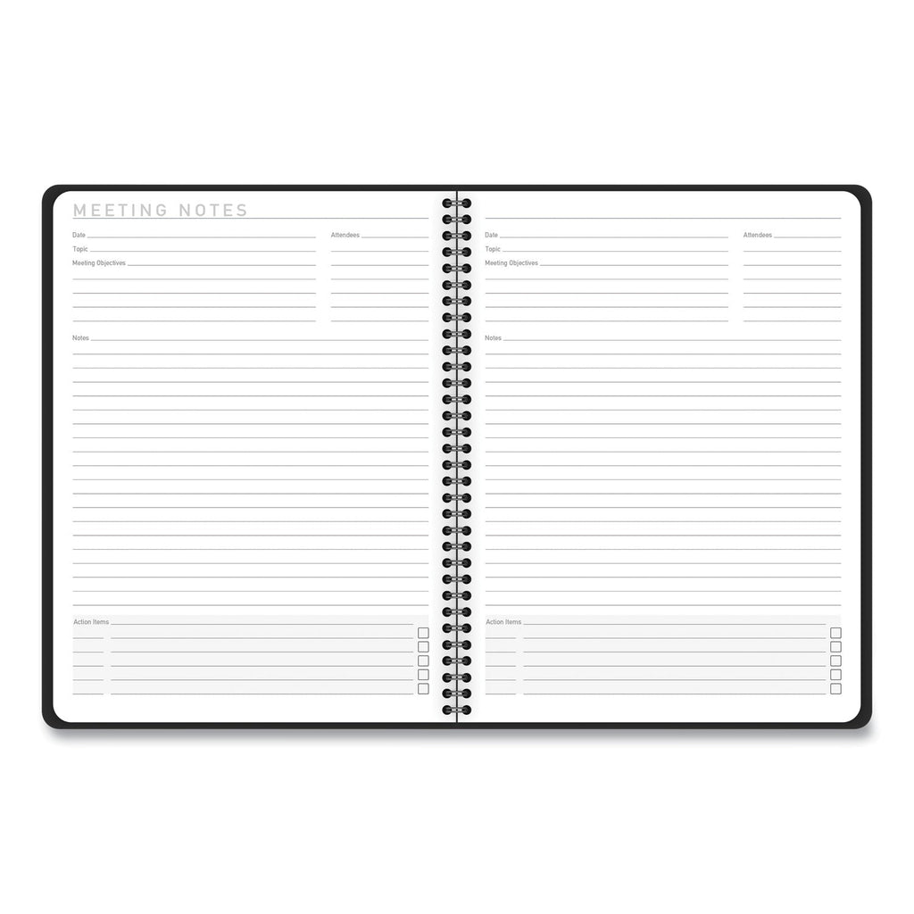 AT-A-GLANCE Contemporary Lite Weekly/Monthly Planner, 11 x 8.25, Black Cover, 12-Month (Jan to Dec): 2023