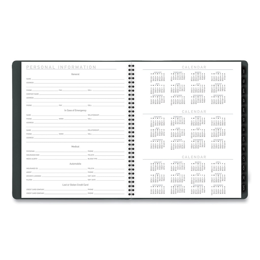 AT-A-GLANCE Contemporary Monthly Planner, 11 x 9, Forest Green Cover, 12-Month (Jan to Dec): 2023