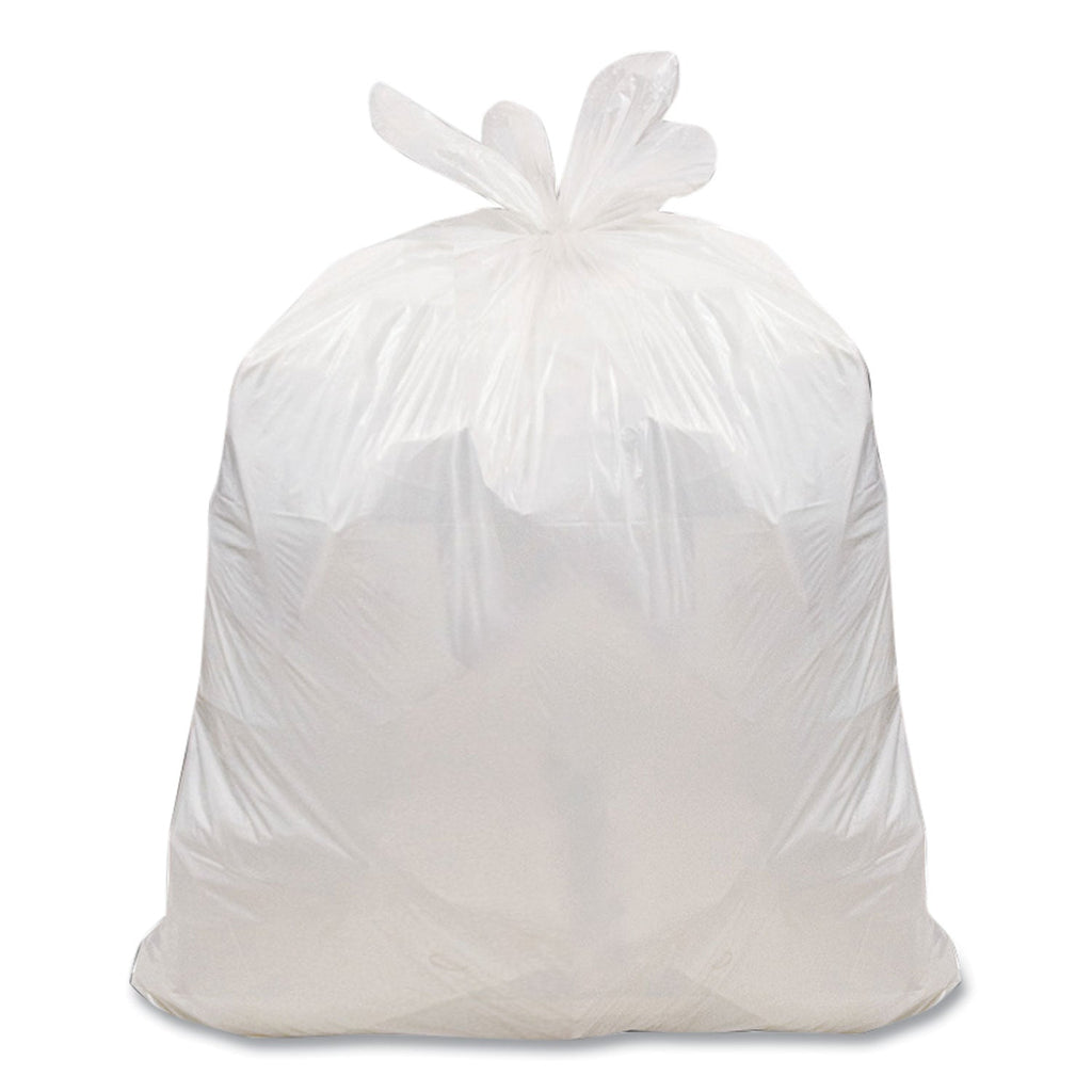 Handi-Bag Super Value Pack, 8 gal, 0.6 mil, 22" x 24", White, 130/Box